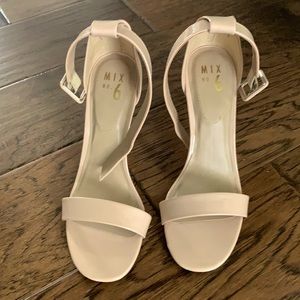 Mix No. 6 blush heels